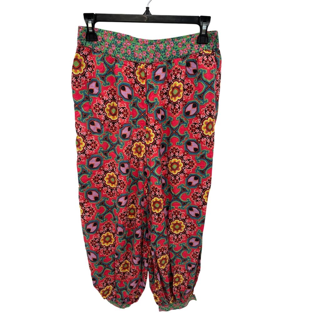 ANTHROPOLOGIE Joanie Harem Floral Pants // XS